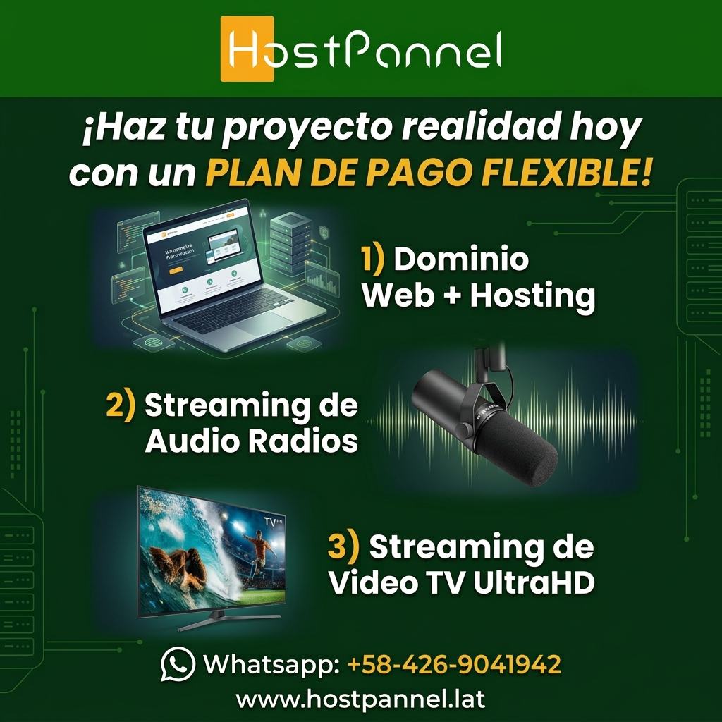 HostPannel Latinoamérica